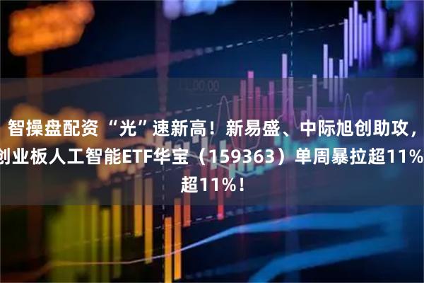 智操盘配资 “光”速新高!新易盛、中际旭创助攻,创业板人工智能ETF华宝(159363)单周暴拉超11%!